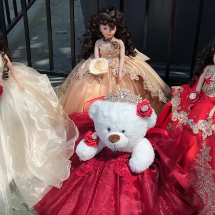 Quinceanera Last Doll And Teddy Bear
