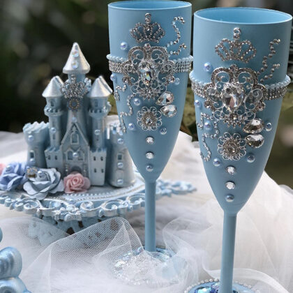 Quinceanera Champagne Glasses