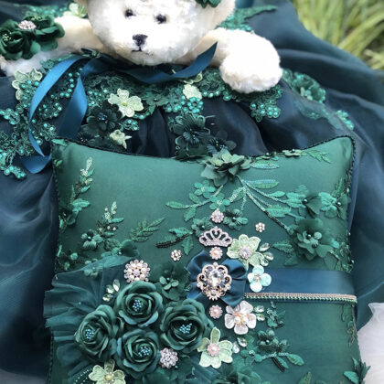 Quinceanera Teddy Bear And Pillow