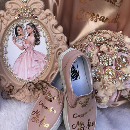 Quinceanera Canvas Shoes