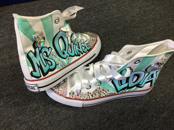 Quinceanera Canvas Shoes