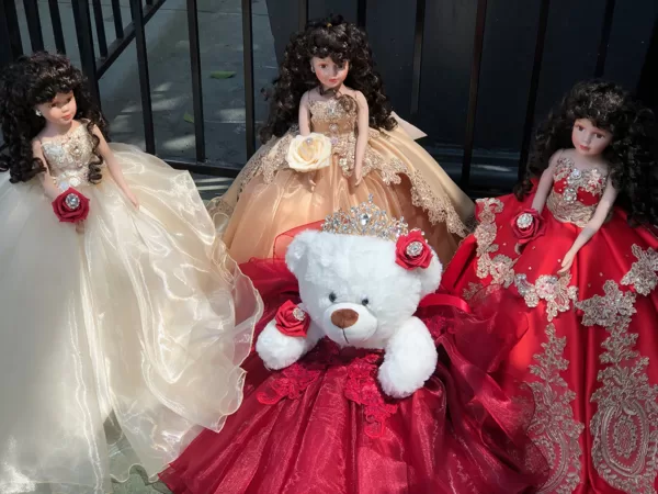 Quinceanera Last Doll And Teddy Bear
