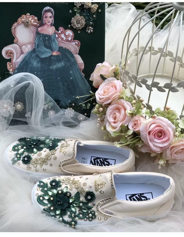 Quinceanera Canvas Shoes