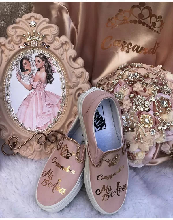Quinceanera Canvas Shoes